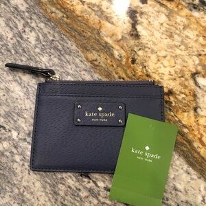 Kate Spade Navy Card Holder